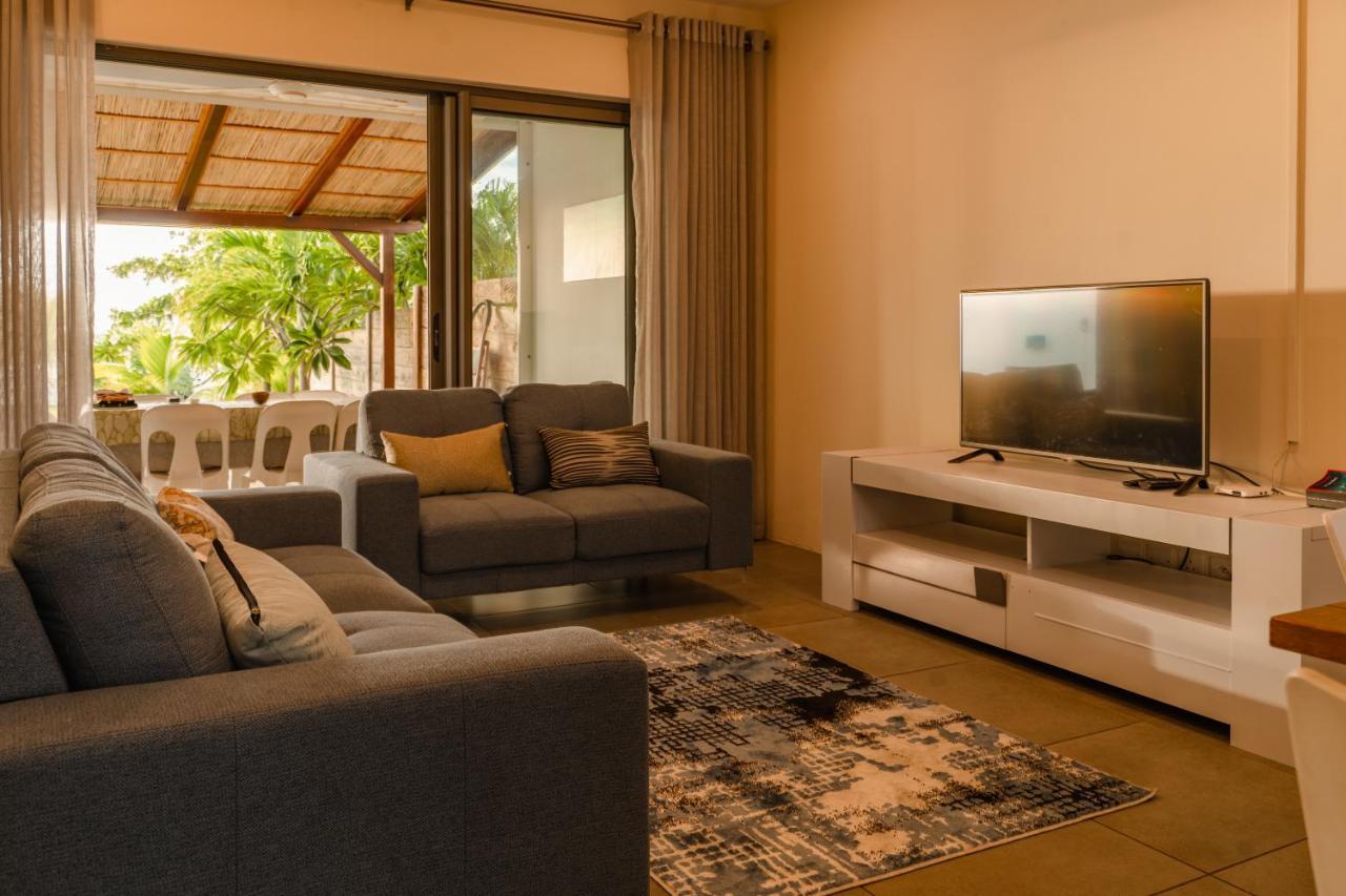 Stella Marris Beachfront Villa Pointe aux Sable Eksteriør billede