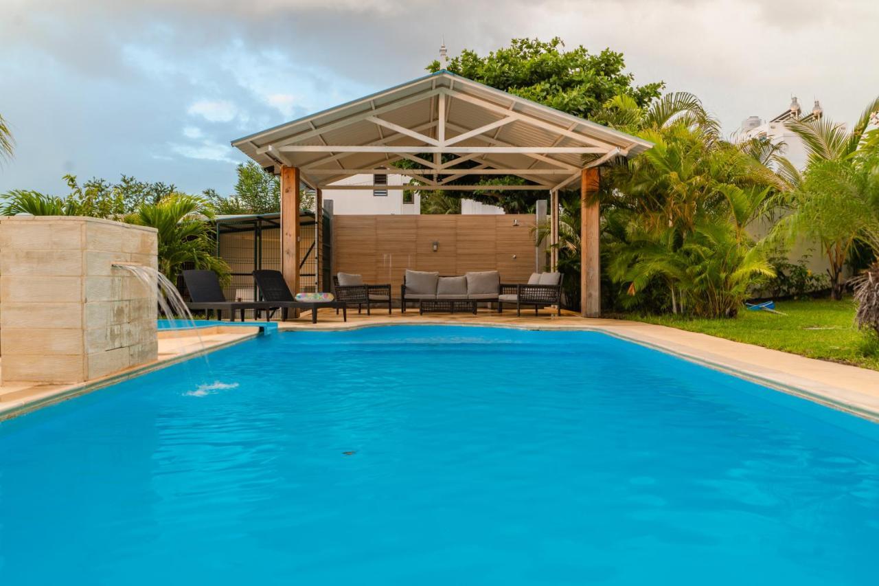 Stella Marris Beachfront Villa Pointe aux Sable Eksteriør billede