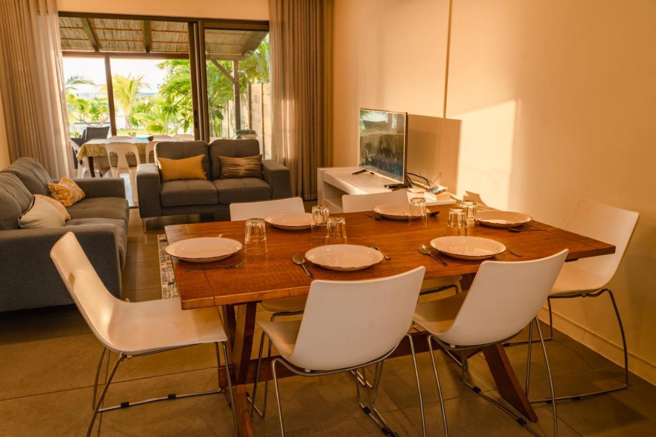 Stella Marris Beachfront Villa Pointe aux Sable Eksteriør billede